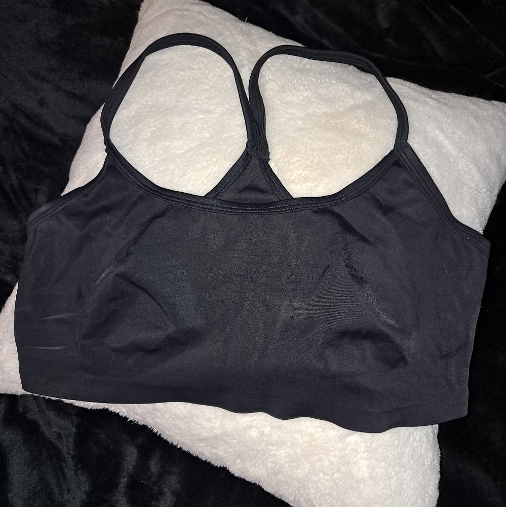 Two lounge bralettes